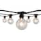 Bulbrite 14-foot String Light Kit with Clear Incandescent Globe G16 Light Bulbs, 2700K, 2PK 862814 - alternate 1